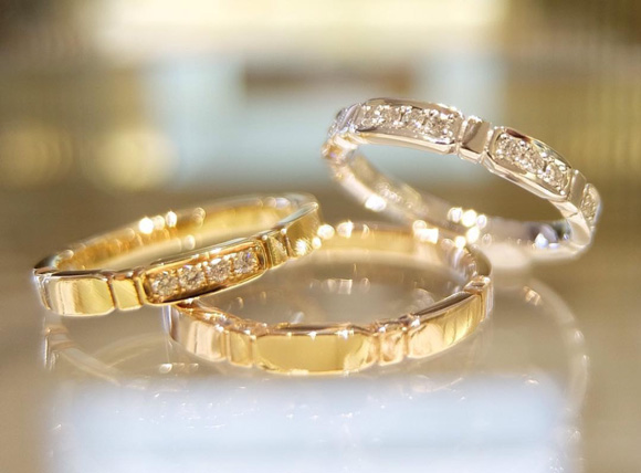 イサロイ「ブライダルリングWakatake 若竹」