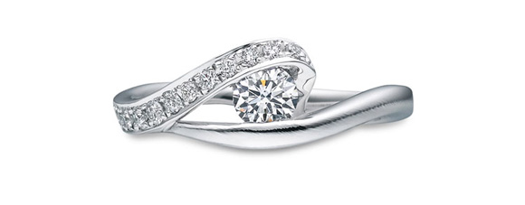 イサロイ「ブライダルリングCeleste 空」